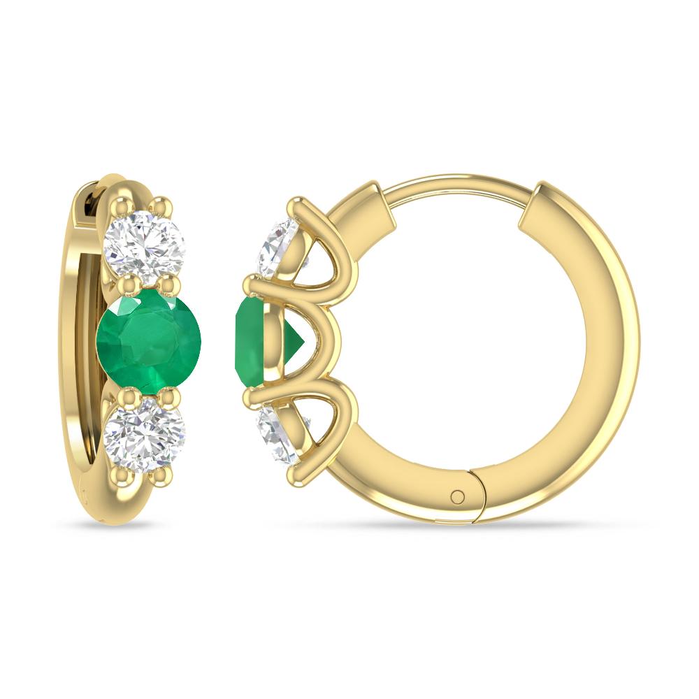 Yellow Gold - Emerald
