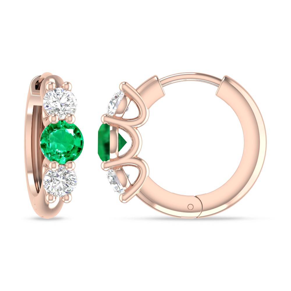 Rose Gold - Emerald
