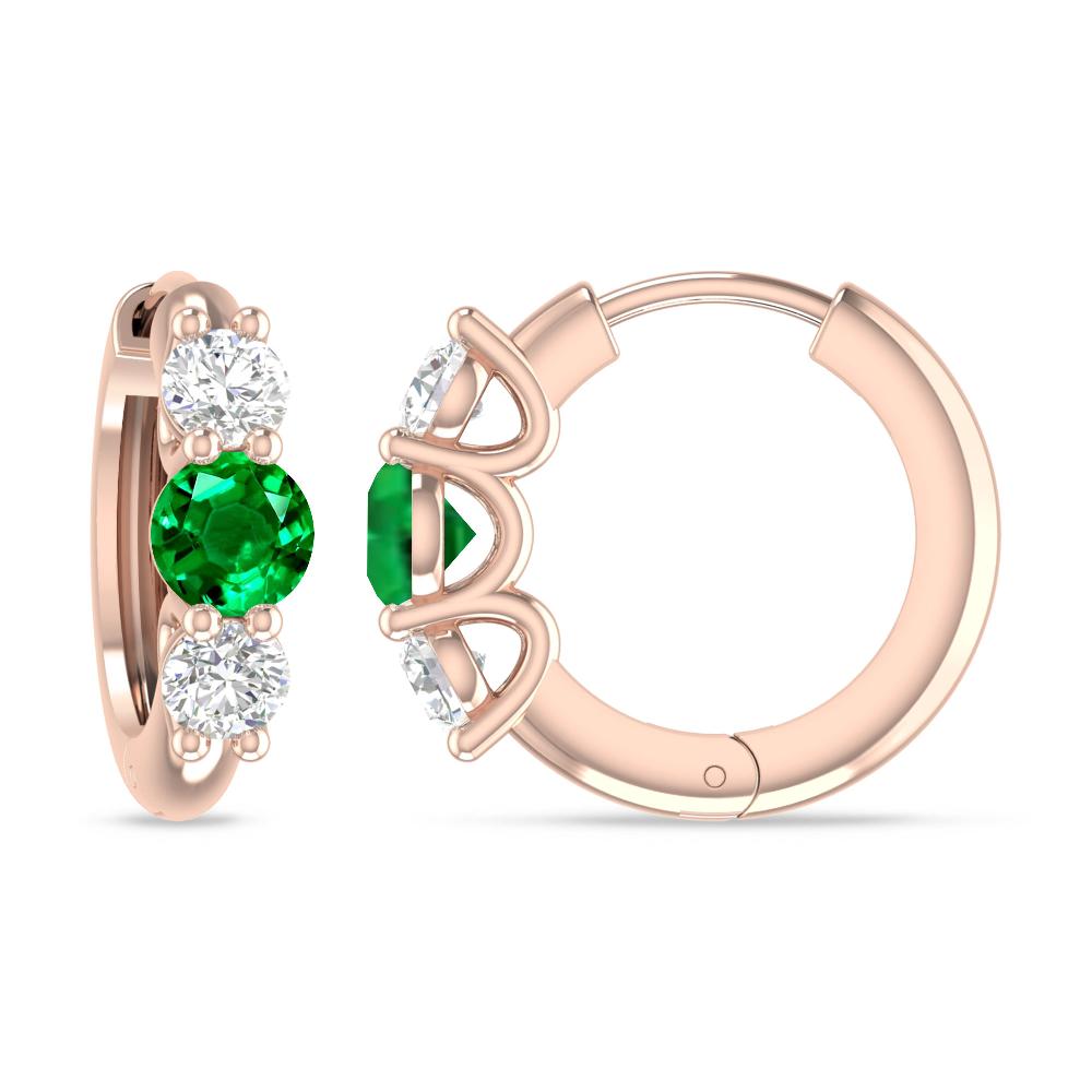 Rose Gold - Emerald