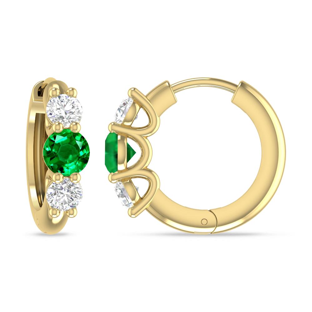Yellow Gold - Emerald