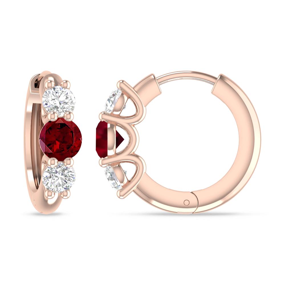 Rose Gold - Garnet