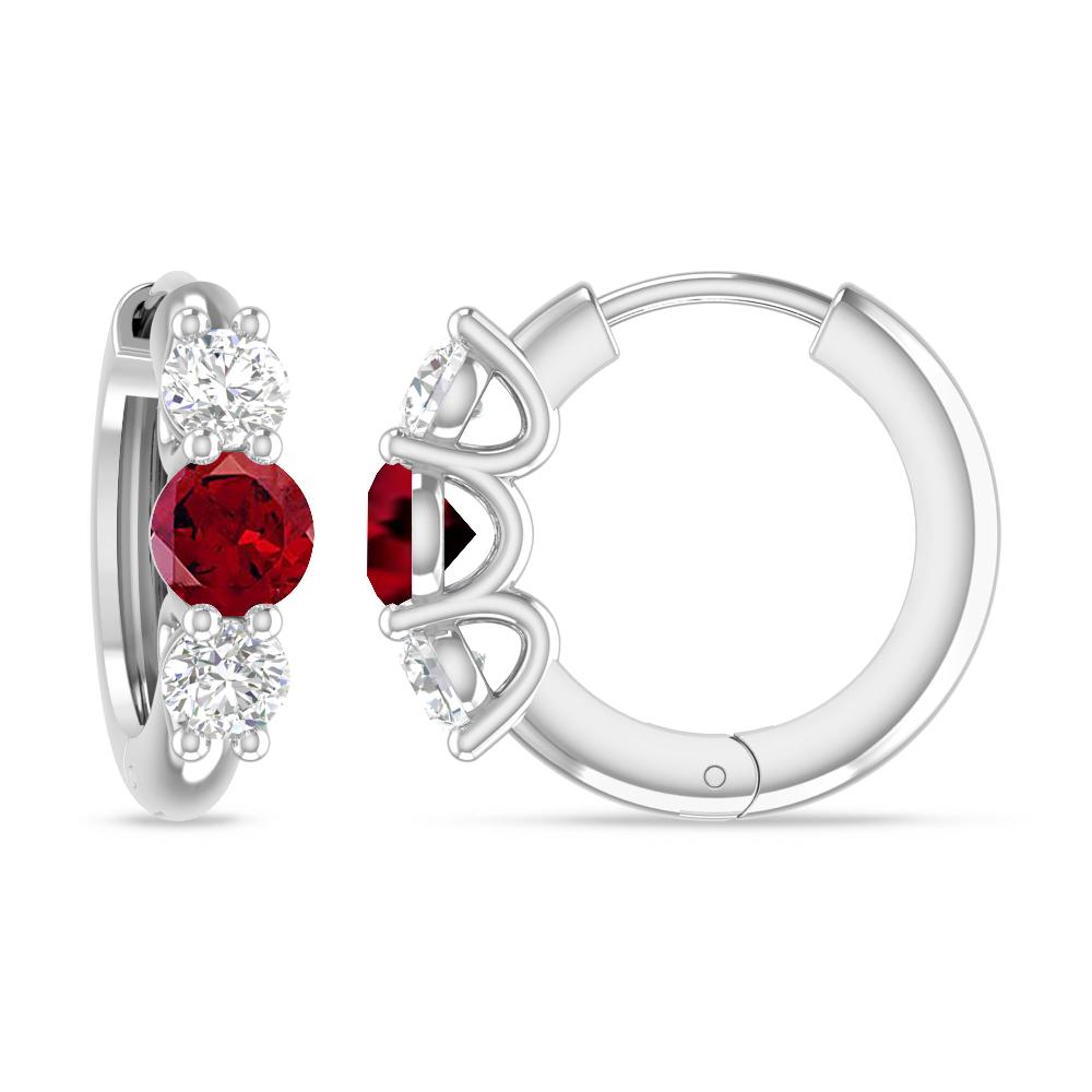 White Gold - Garnet