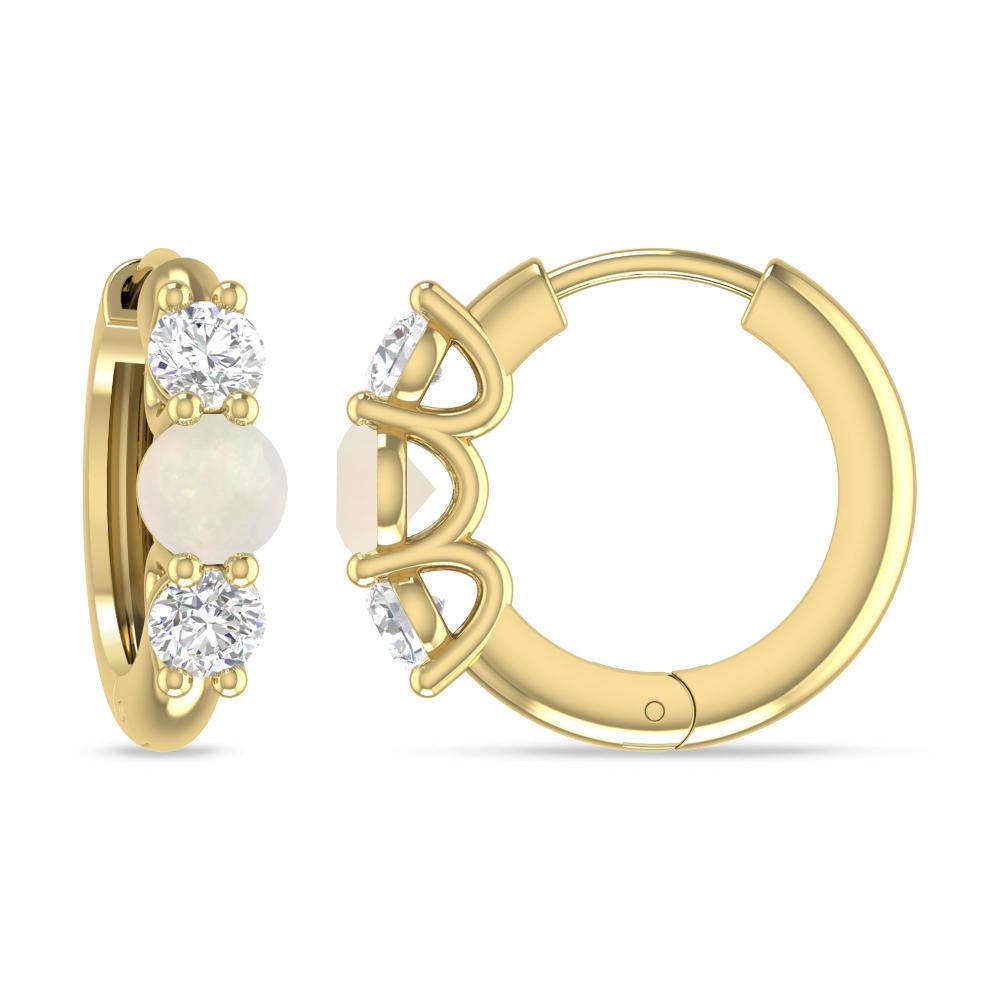 Yellow Gold - Opal