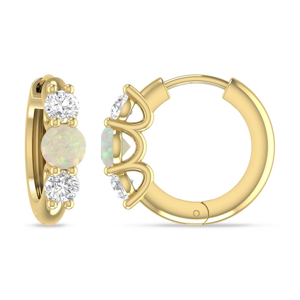 Yellow Gold - Opal