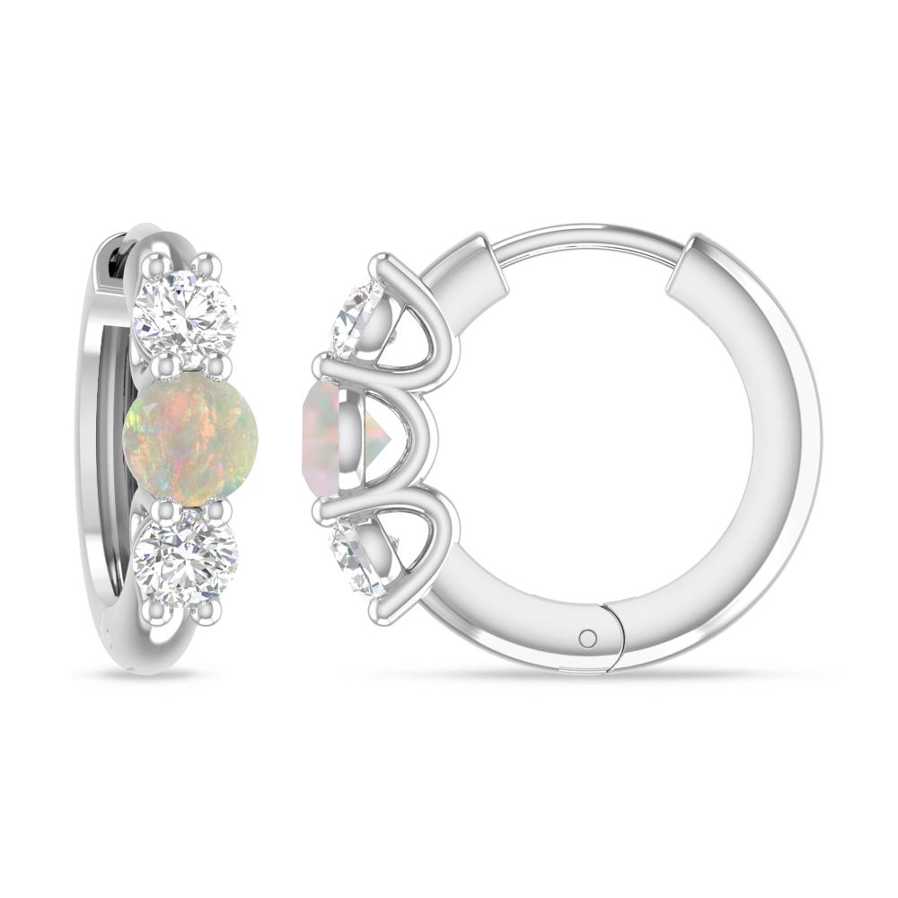 White Gold - Opal