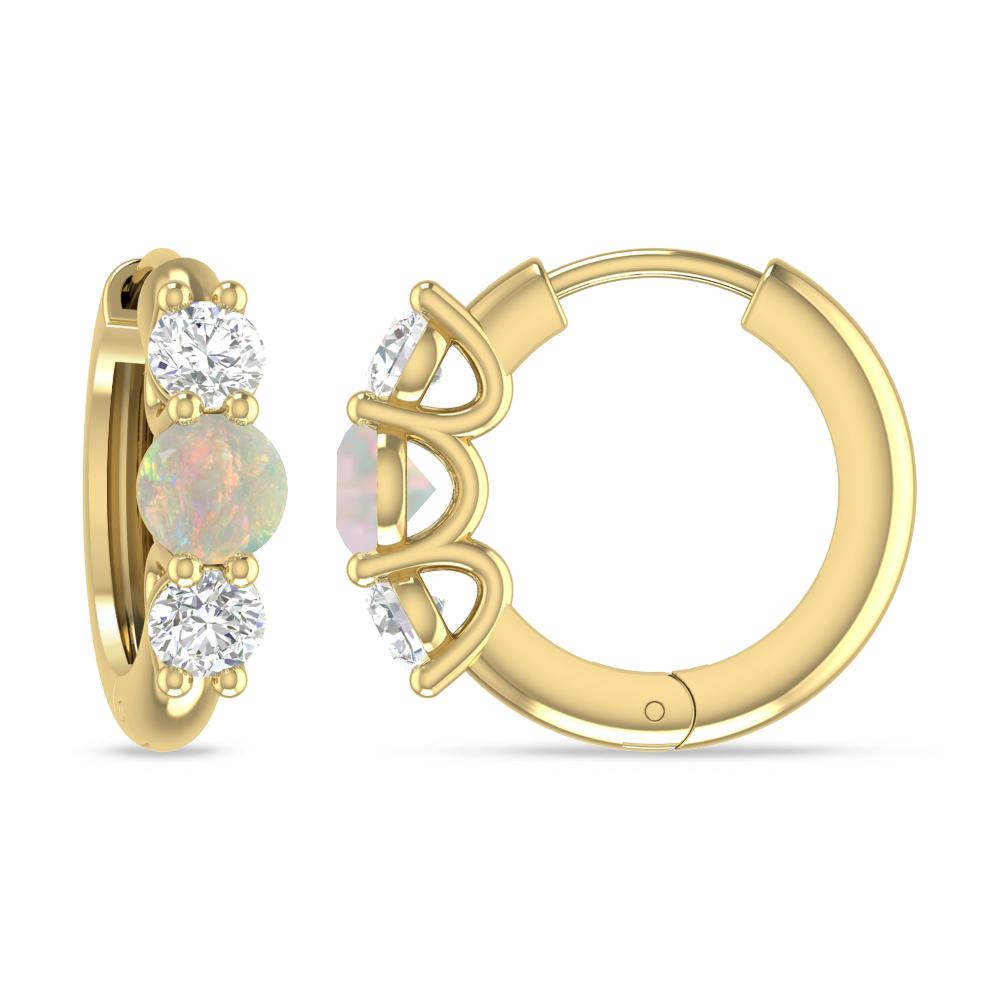 Yellow Gold - Opal