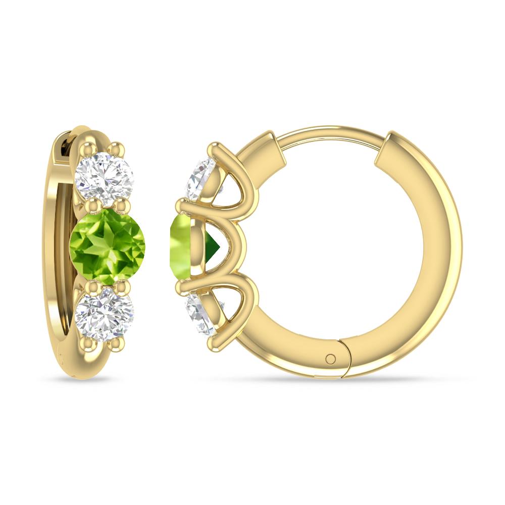 Yellow Gold - Peridot