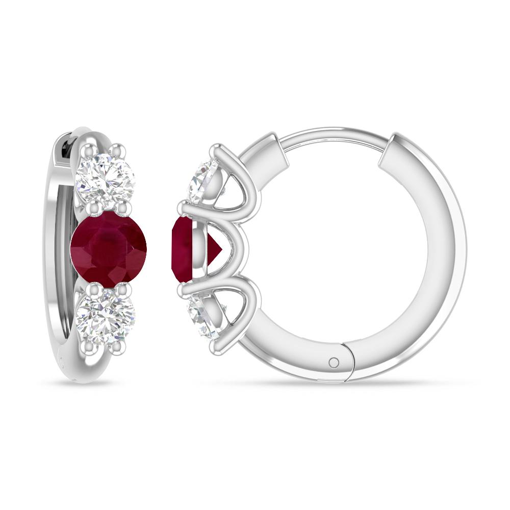 White Gold - Ruby