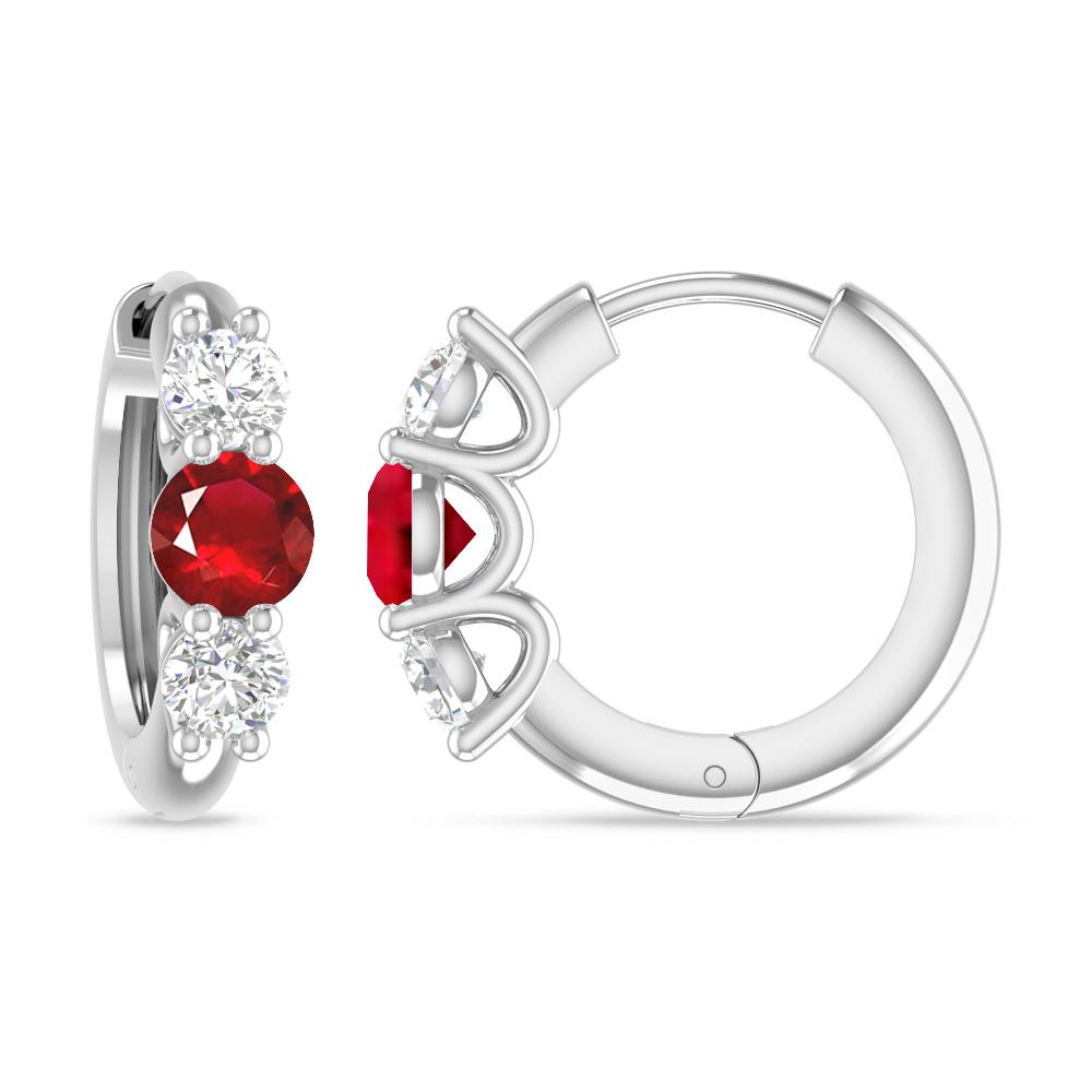 White Gold - Ruby