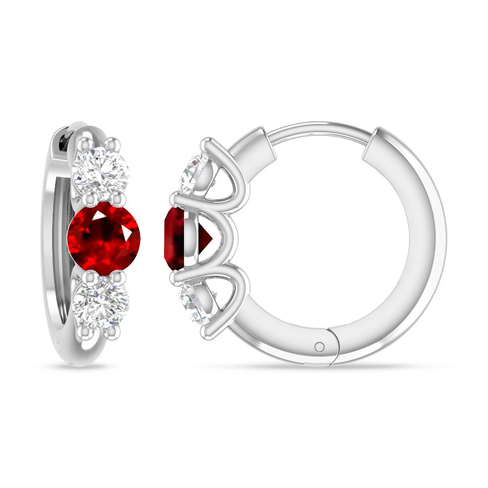 White Gold - Ruby
