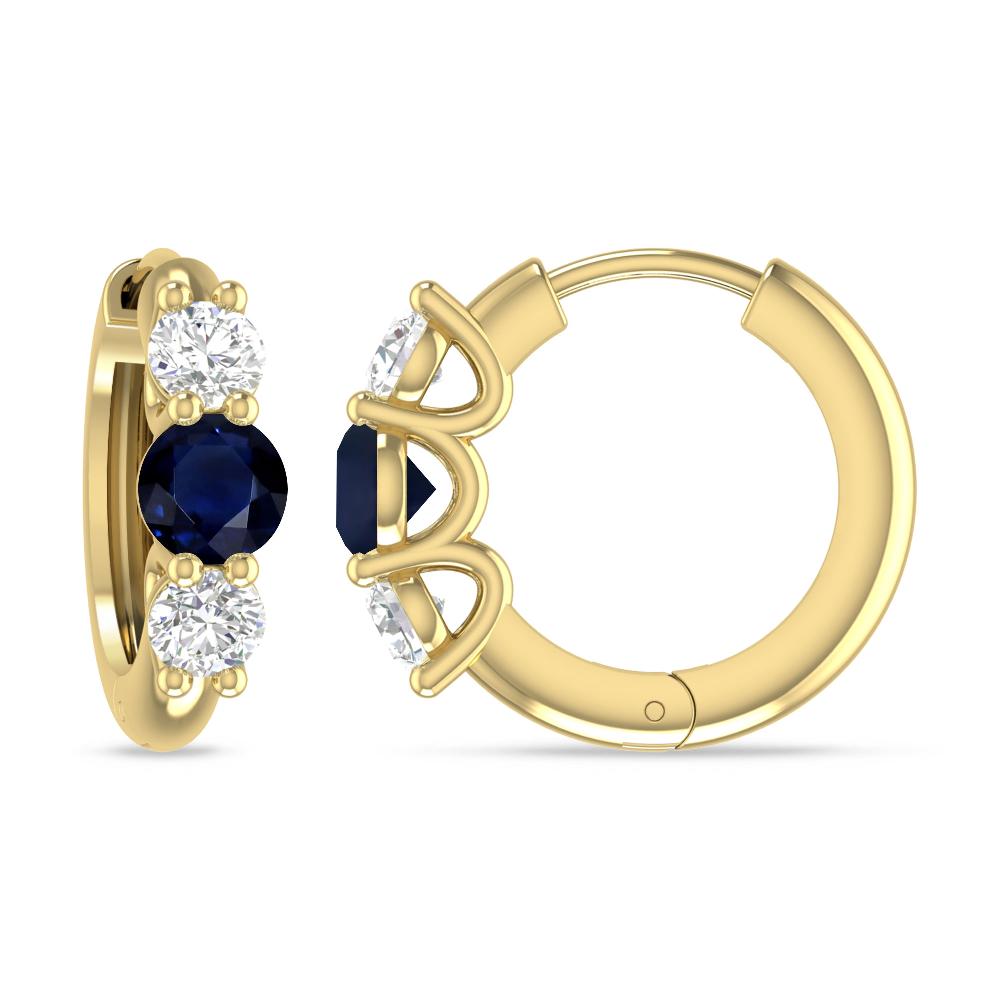 Yellow Gold - Sapphire