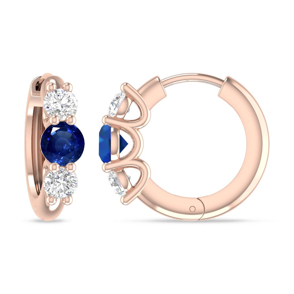 Rose Gold - Sapphire