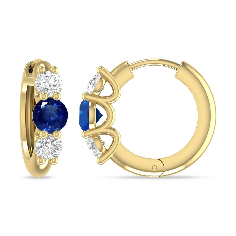 Yellow Gold - Sapphire
