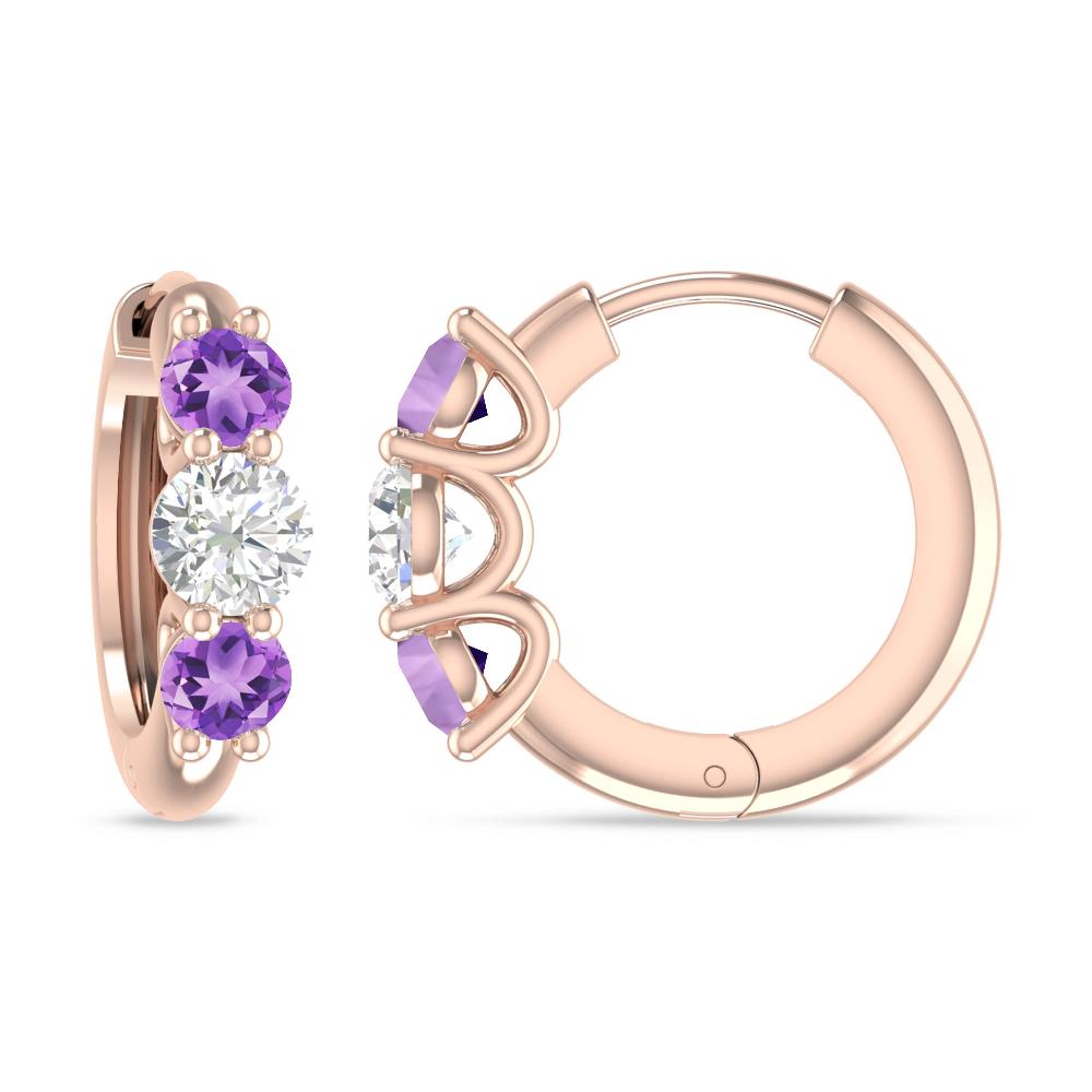 Rose Gold - Amethyst