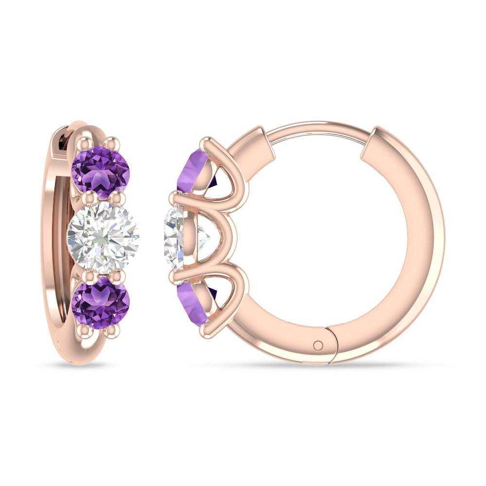 Rose Gold - Amethyst