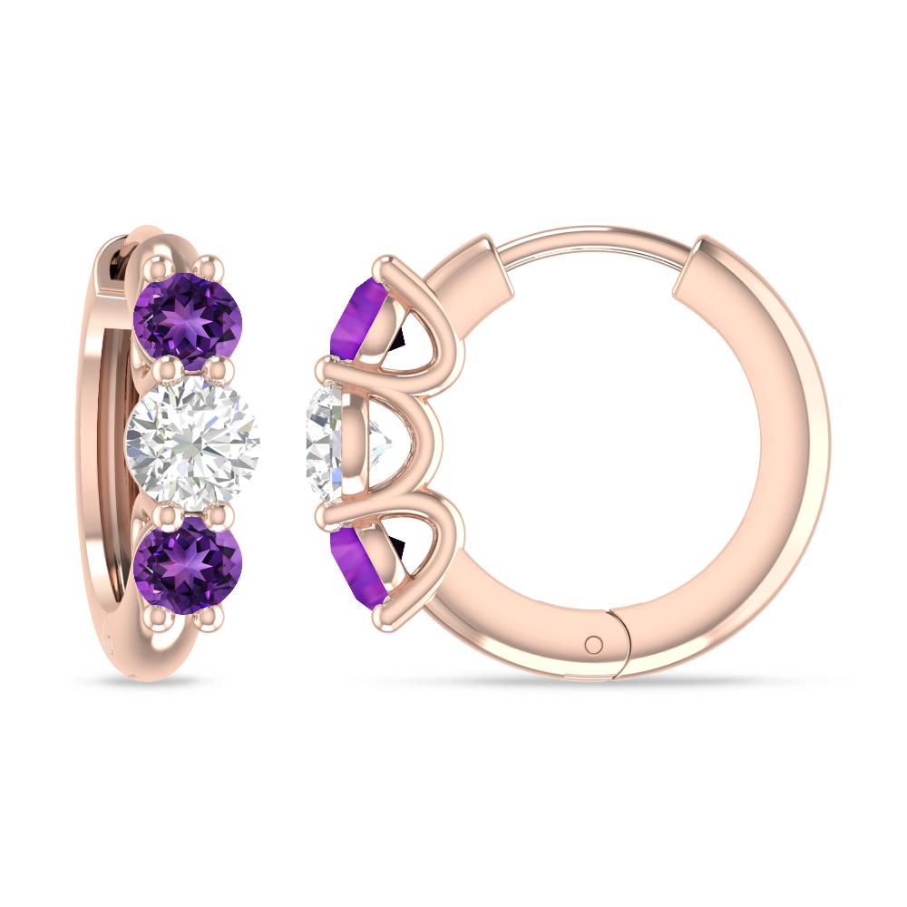 Rose Gold - Amethyst