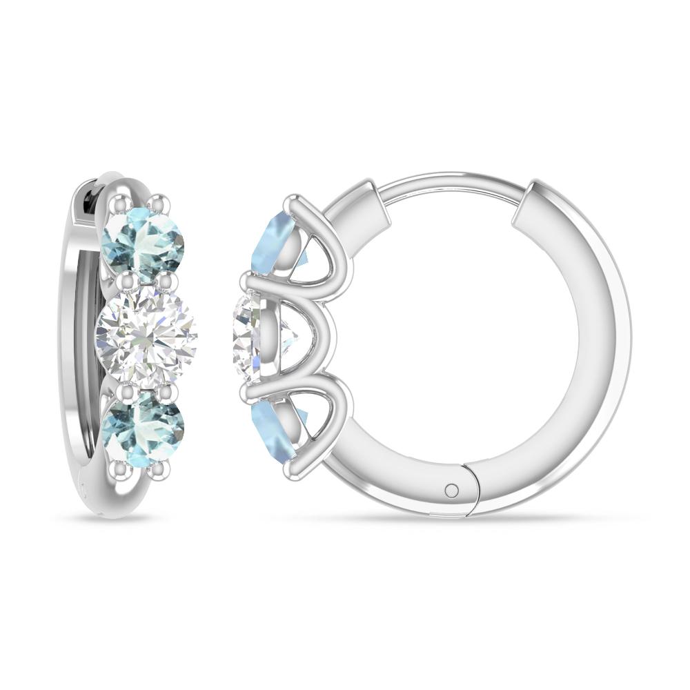 White Gold - Aquamarine