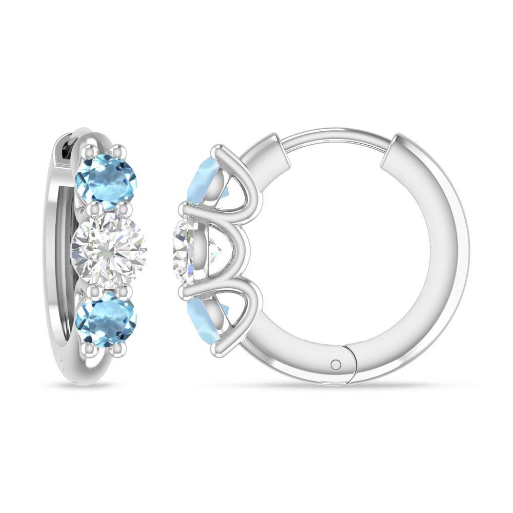 White Gold - Aquamarine
