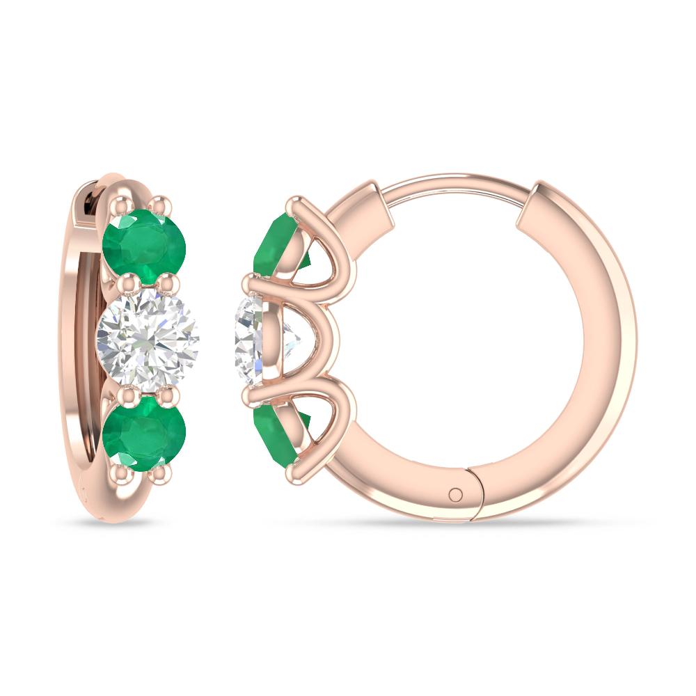 Rose Gold - Emerald