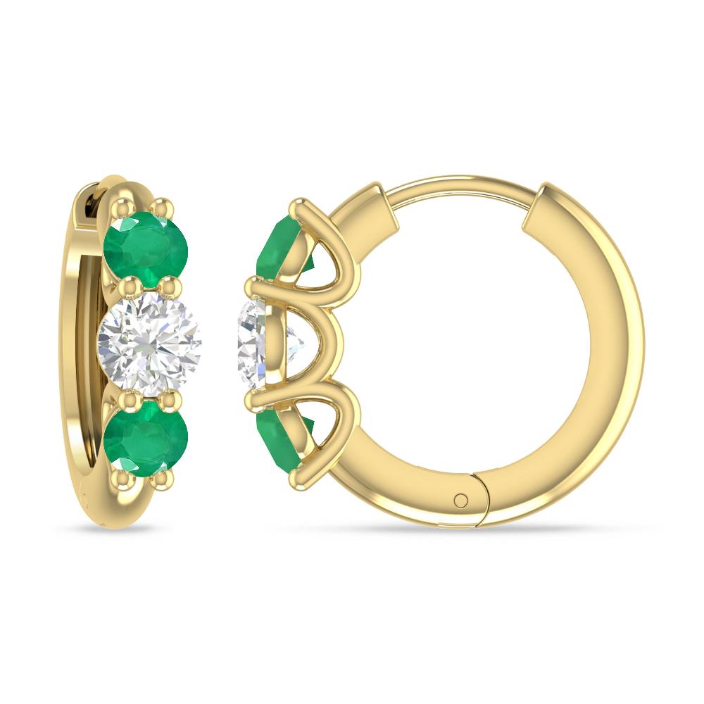 Yellow Gold - Emerald