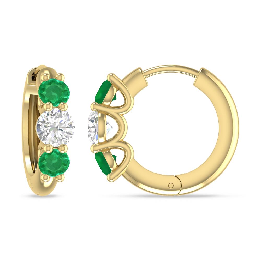 Yellow Gold - Emerald