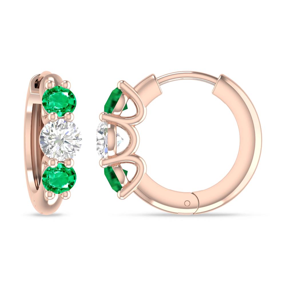 Rose Gold - Emerald