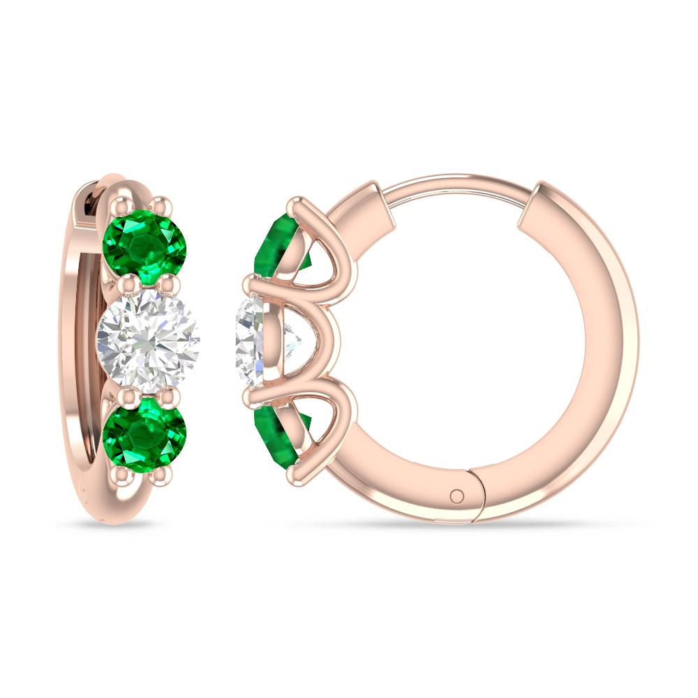 Rose Gold - Emerald