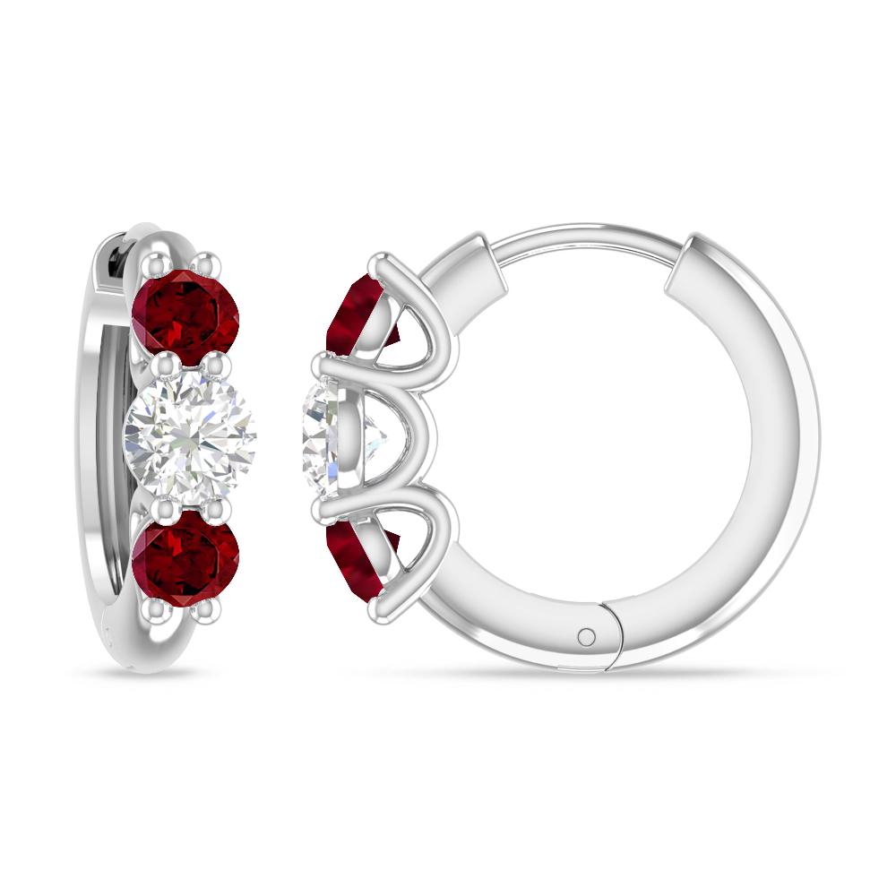 White Gold - Garnet