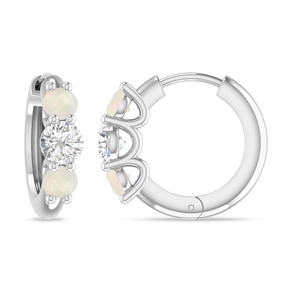 White Gold - Opal