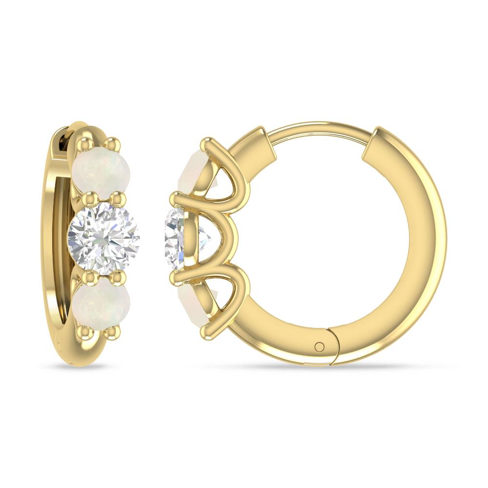 Yellow Gold - Opal