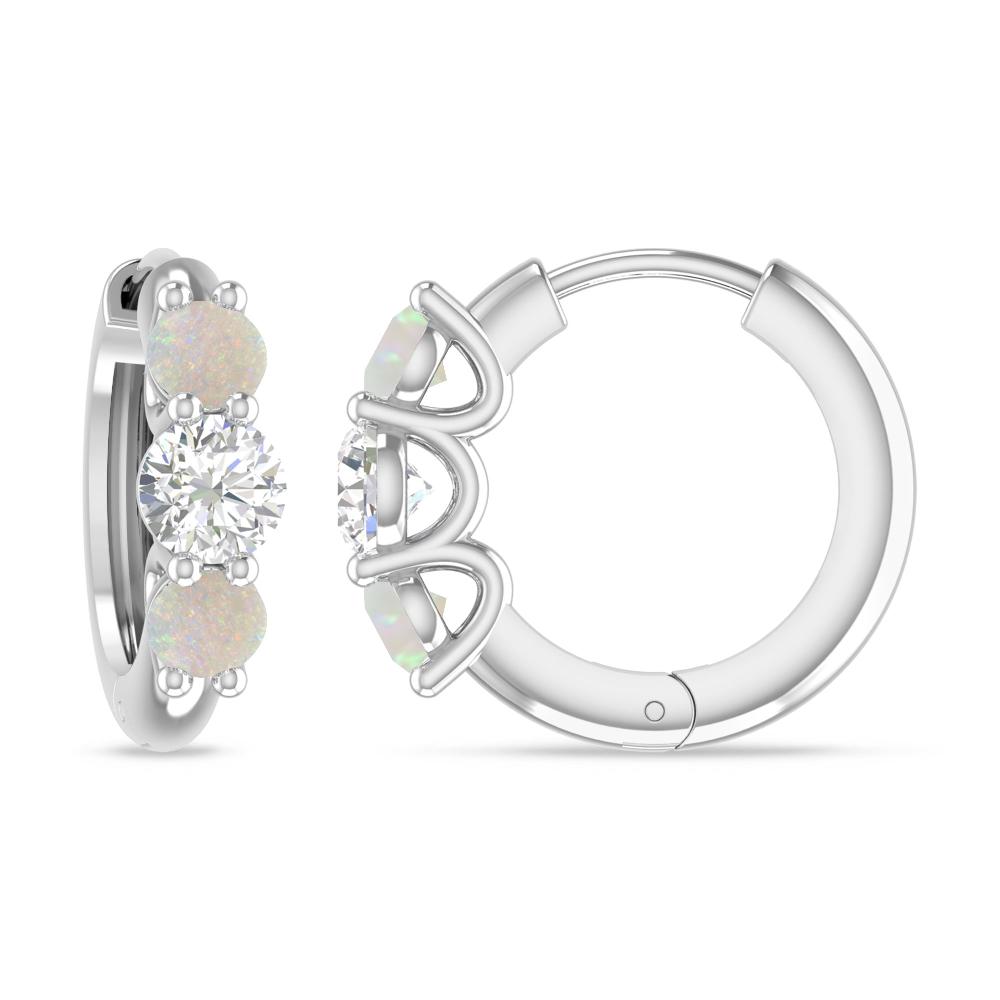 White Gold - Opal