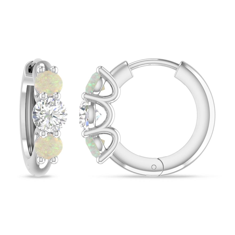 White Gold - Opal