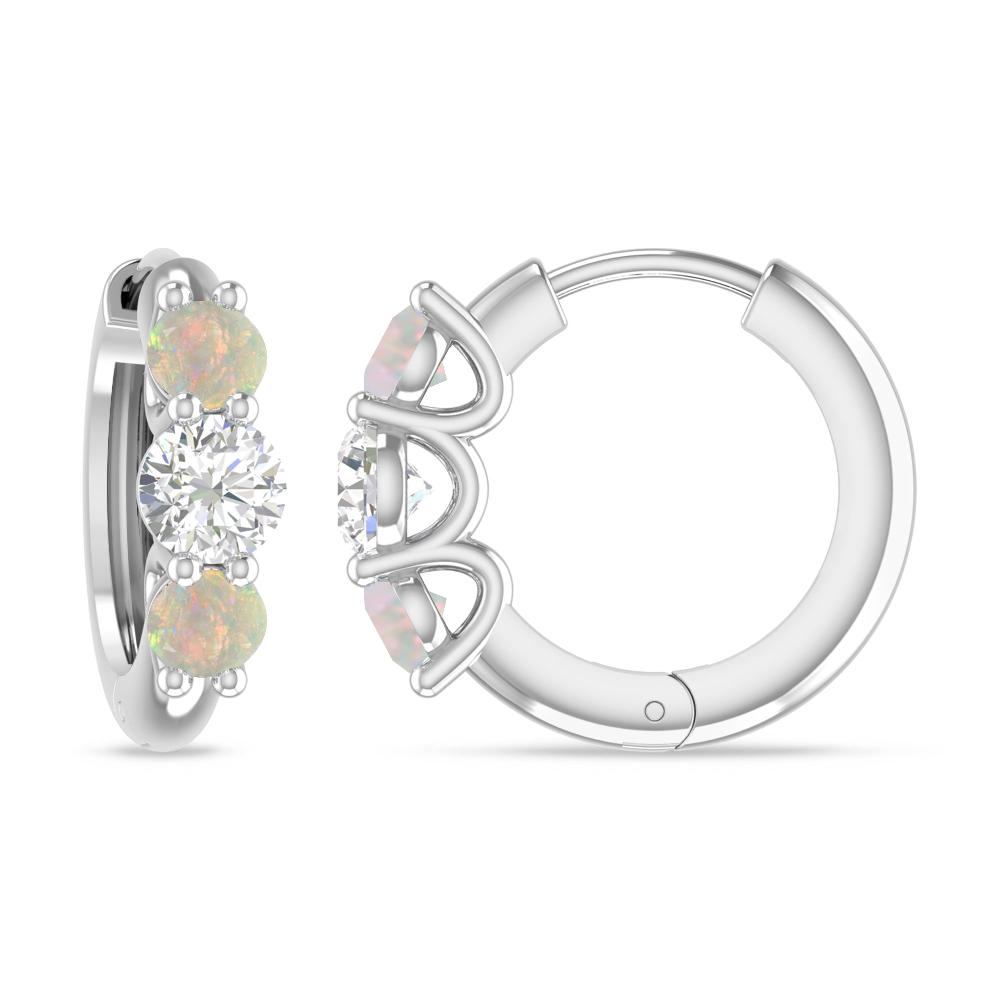 White Gold - Opal