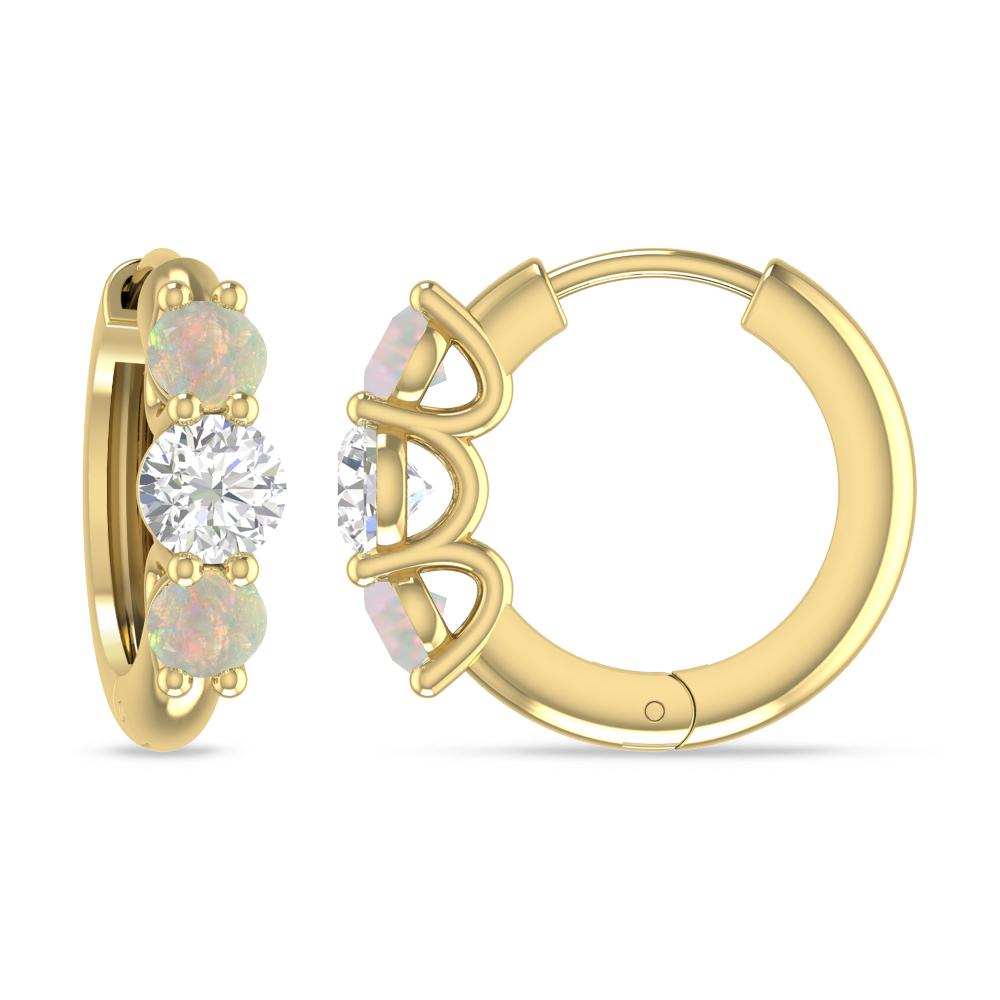 Yellow Gold - Opal