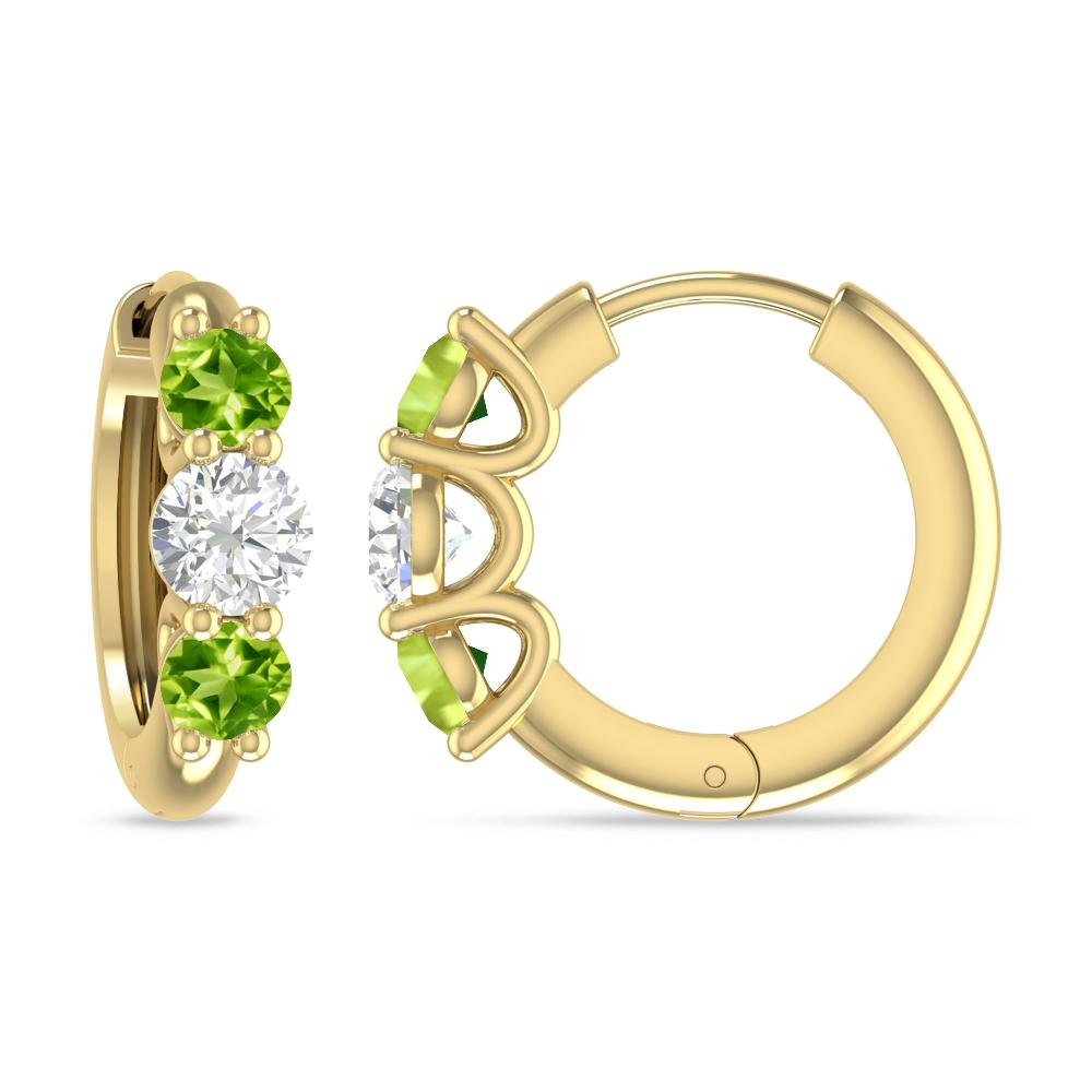 Yellow Gold - Peridot