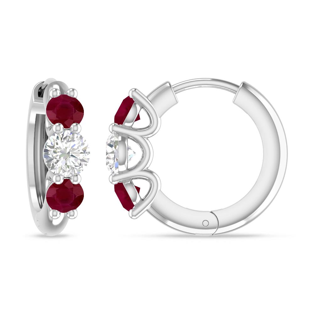 White Gold - Ruby