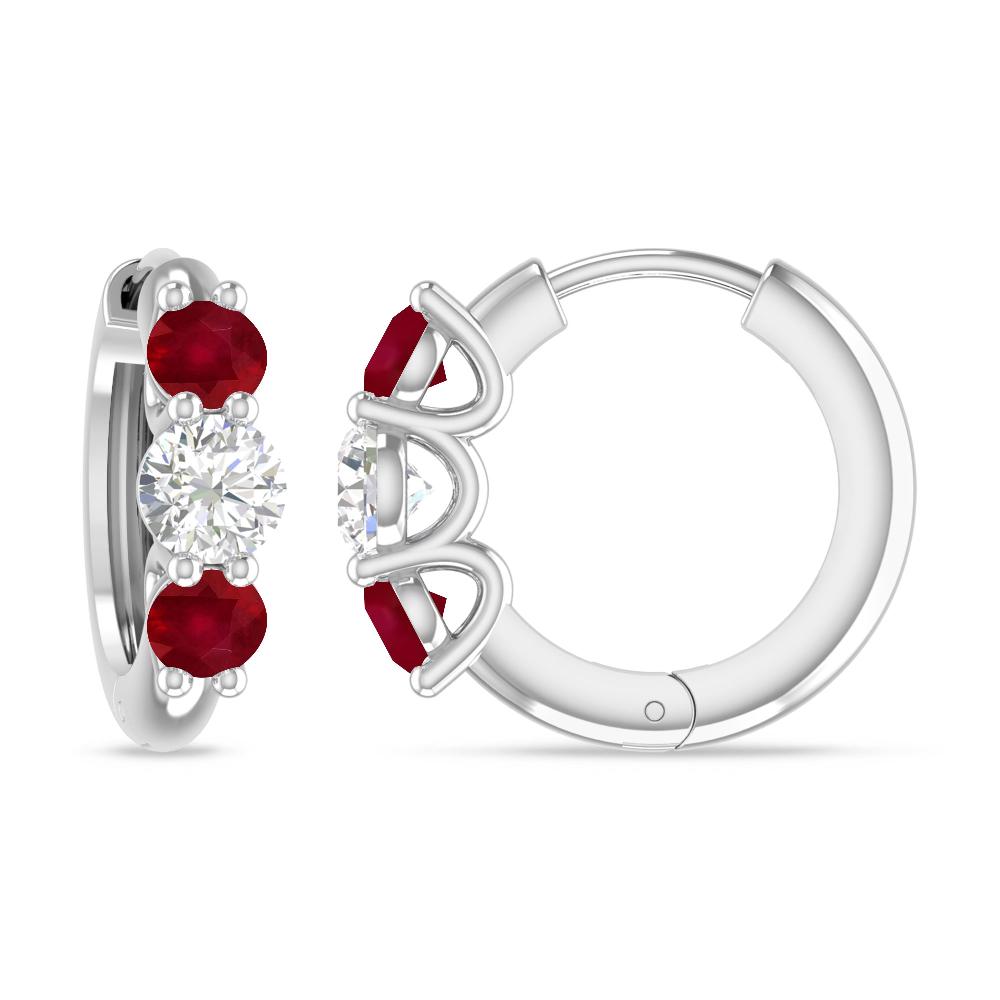White Gold - Ruby
