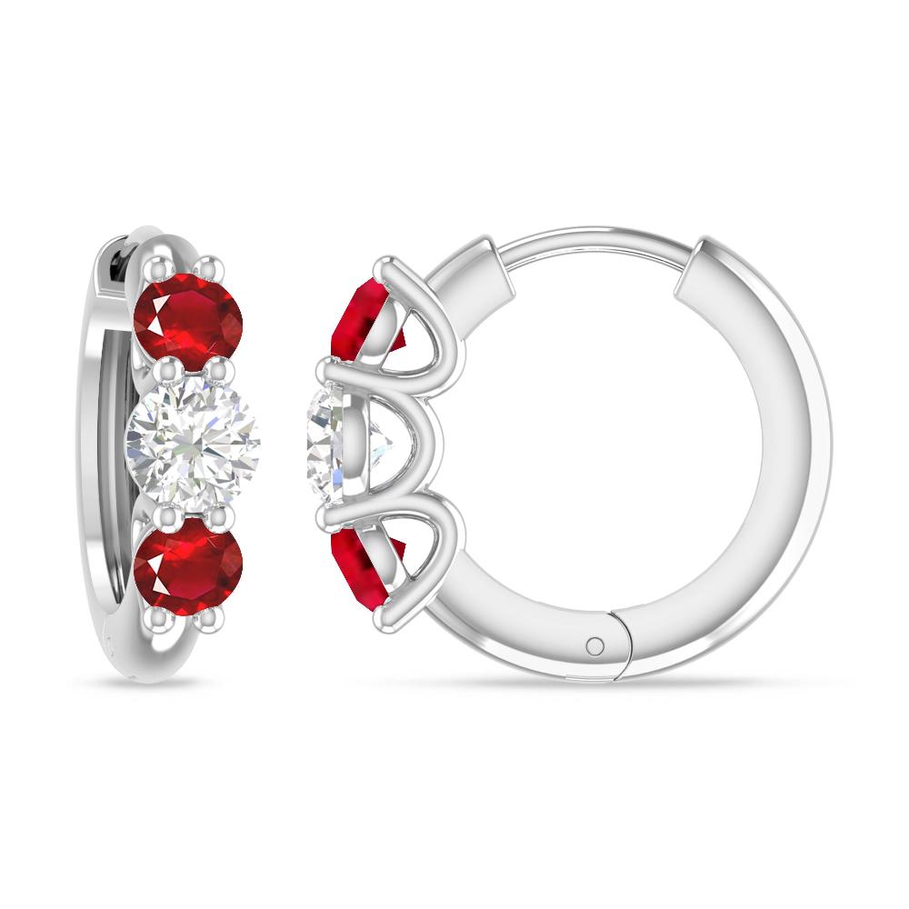 White Gold - Ruby
