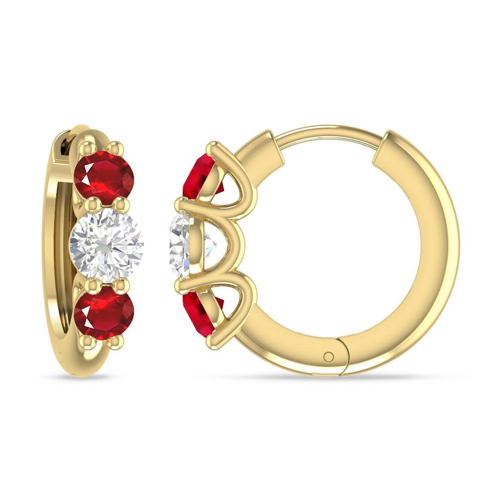Yellow Gold - Ruby