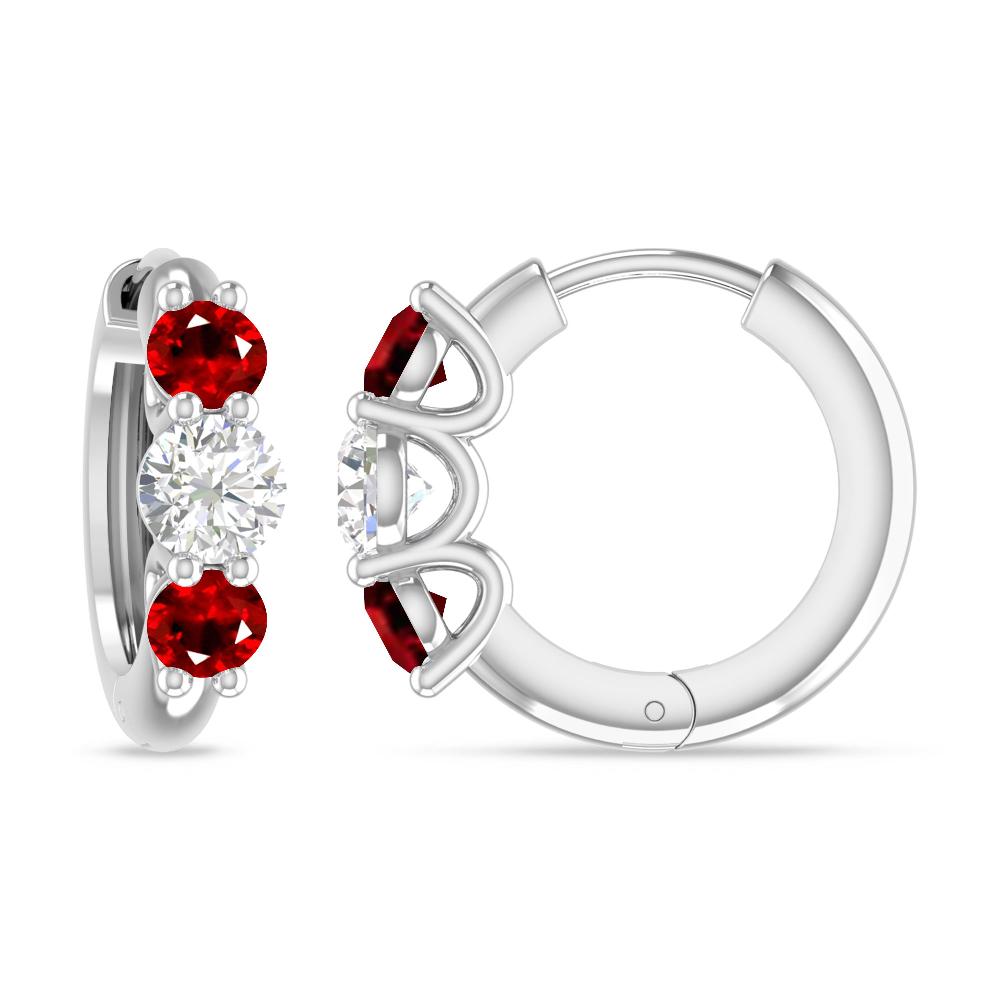 White Gold - Ruby