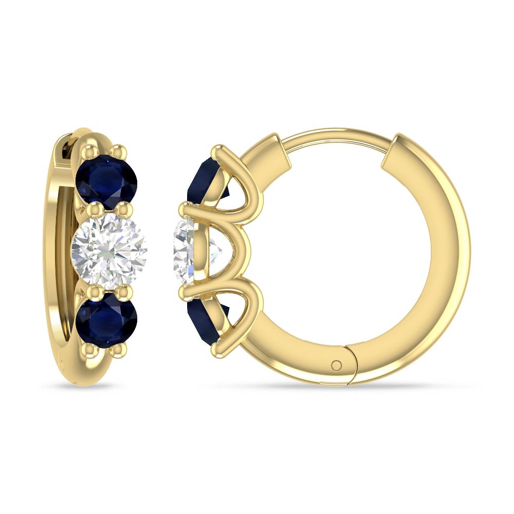 Yellow Gold - Sapphire