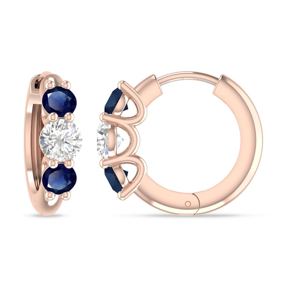 Rose Gold - Sapphire