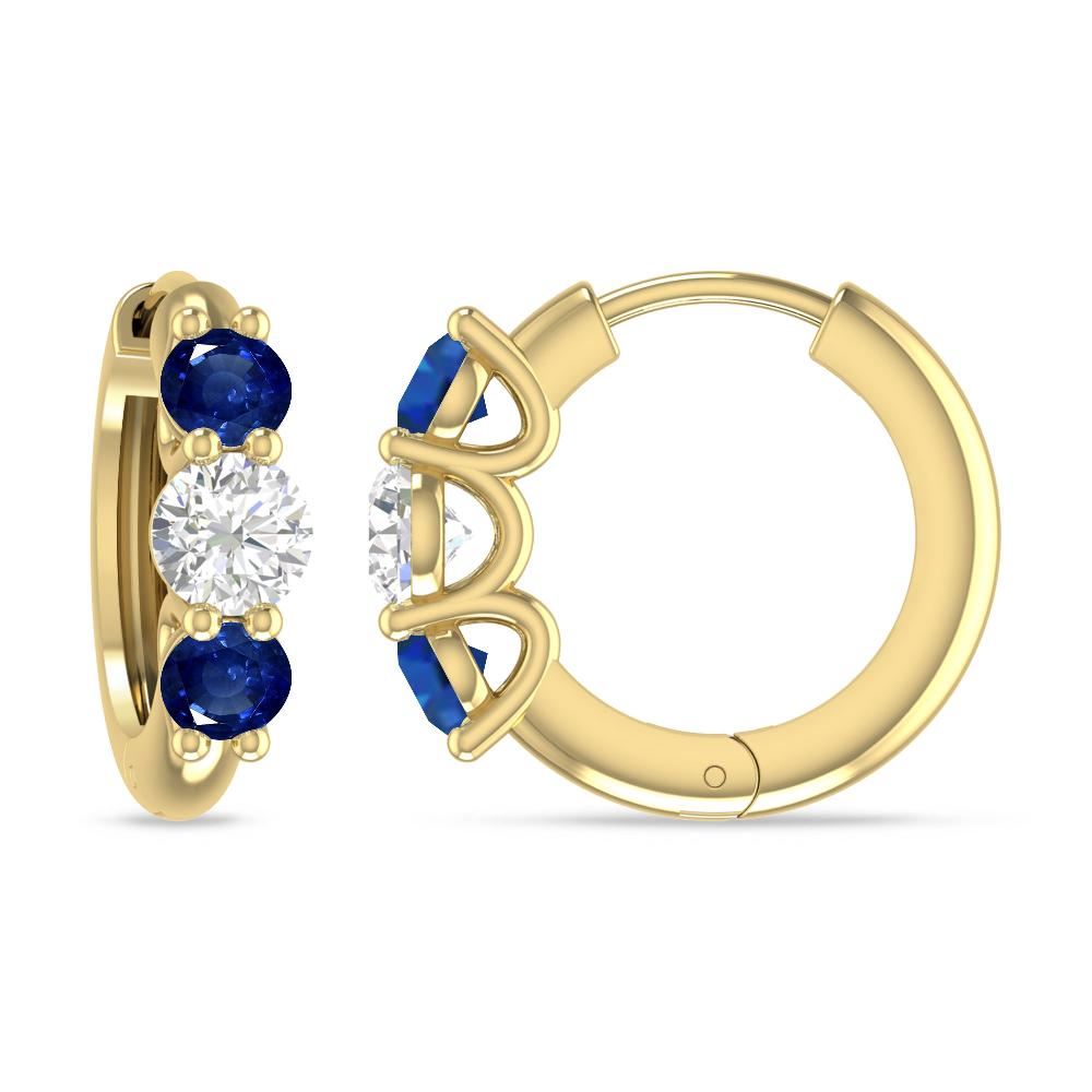 Yellow Gold - Sapphire