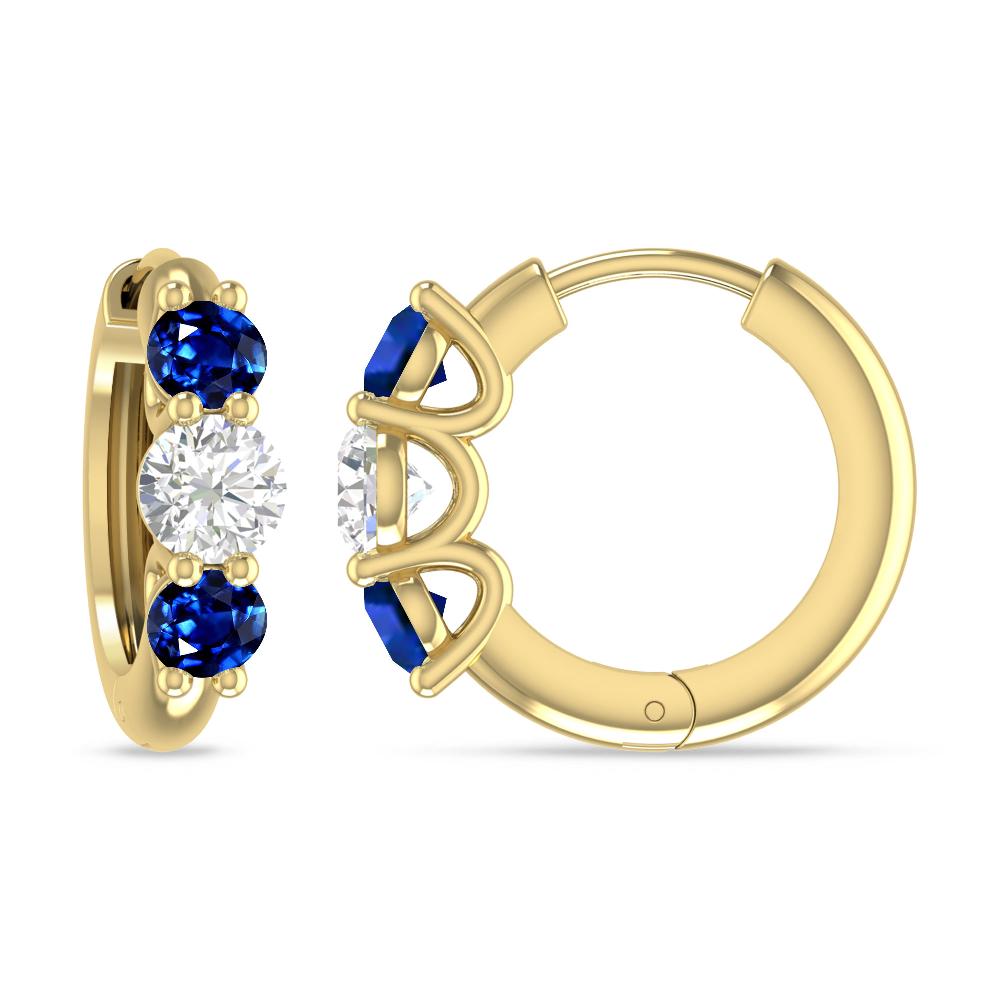 Yellow Gold - Sapphire
