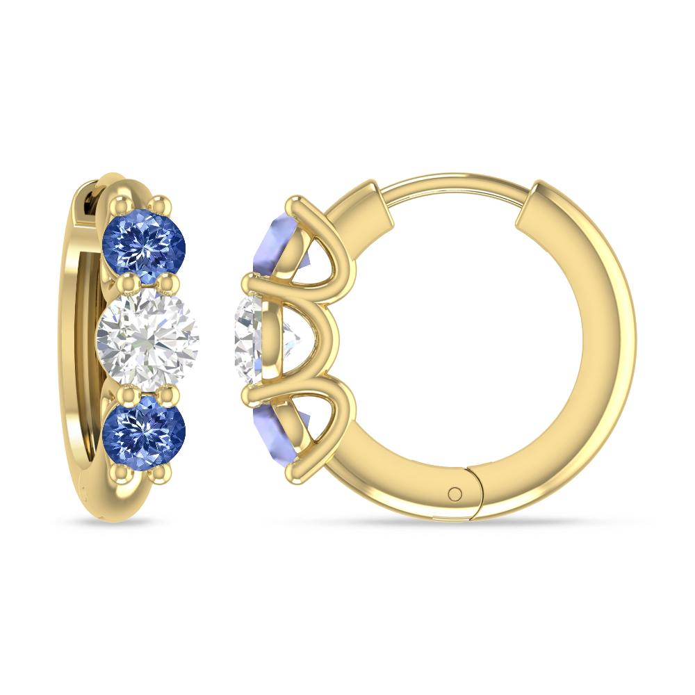 Yellow Gold - Tanzanite