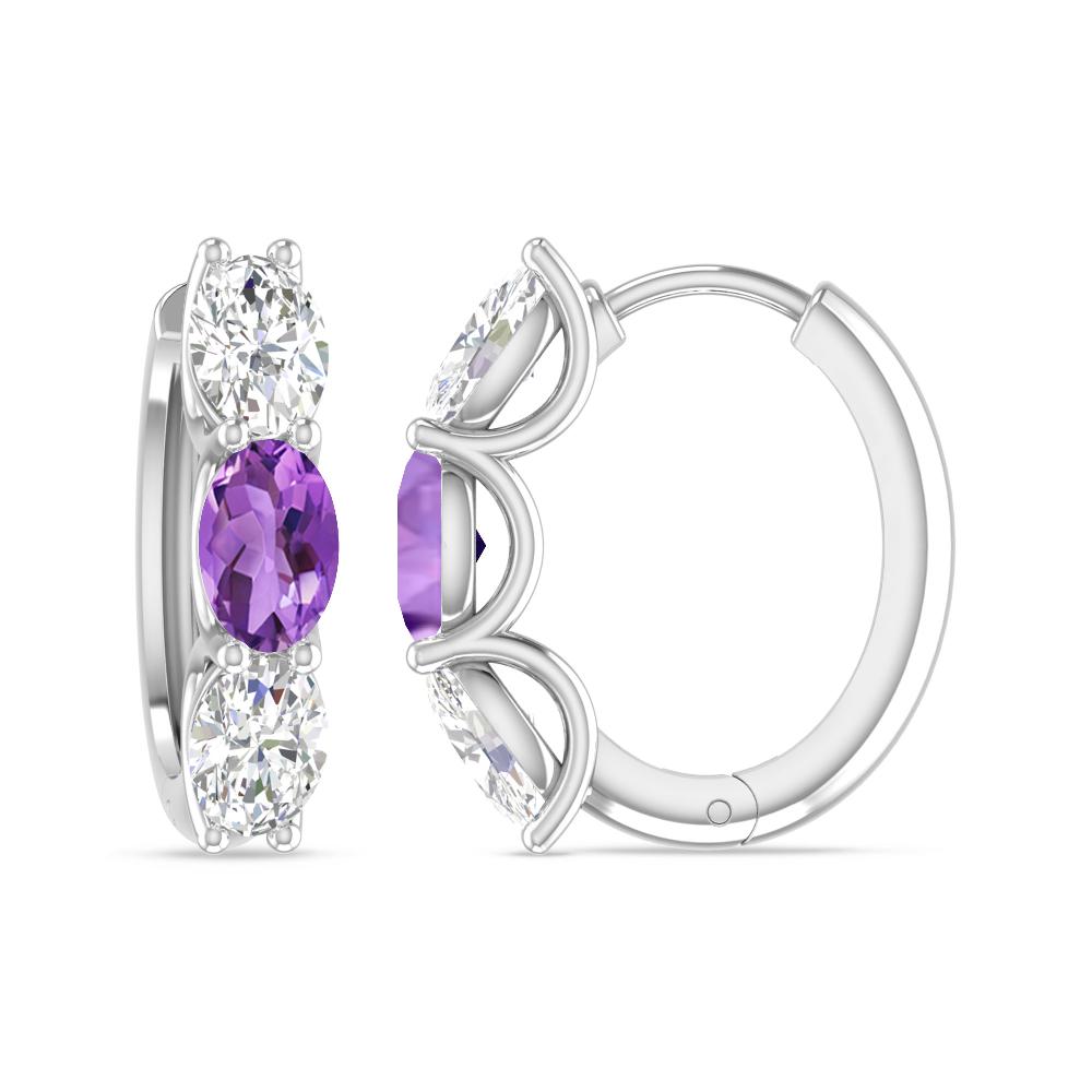 White Gold - Amethyst