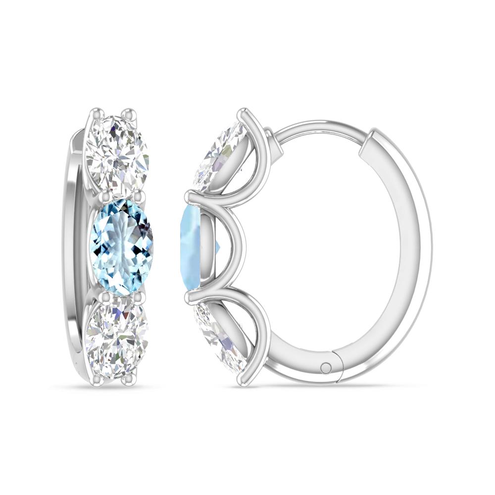 White Gold - Aquamarine