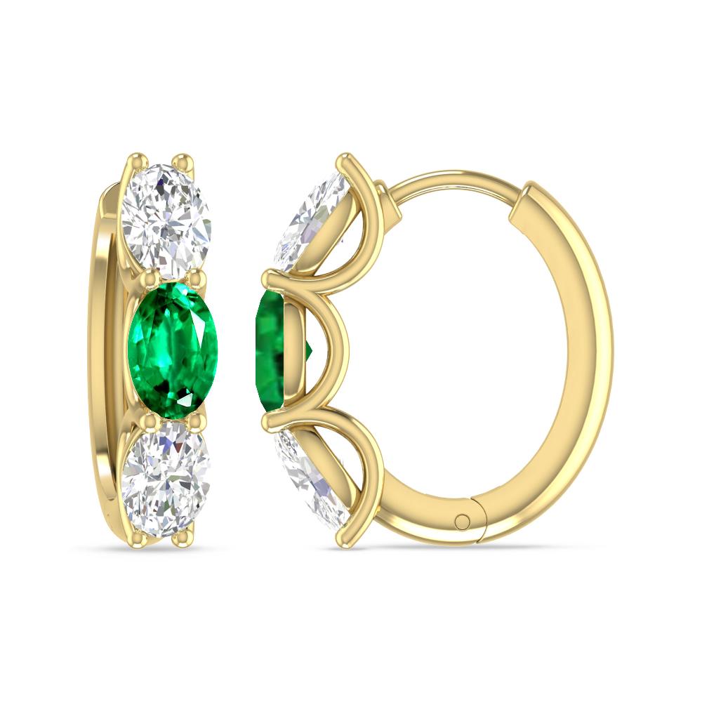 Yellow Gold - Emerald