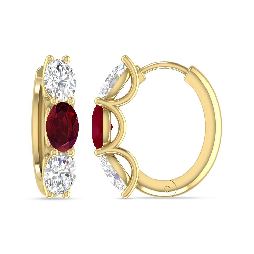 Yellow Gold - Garnet