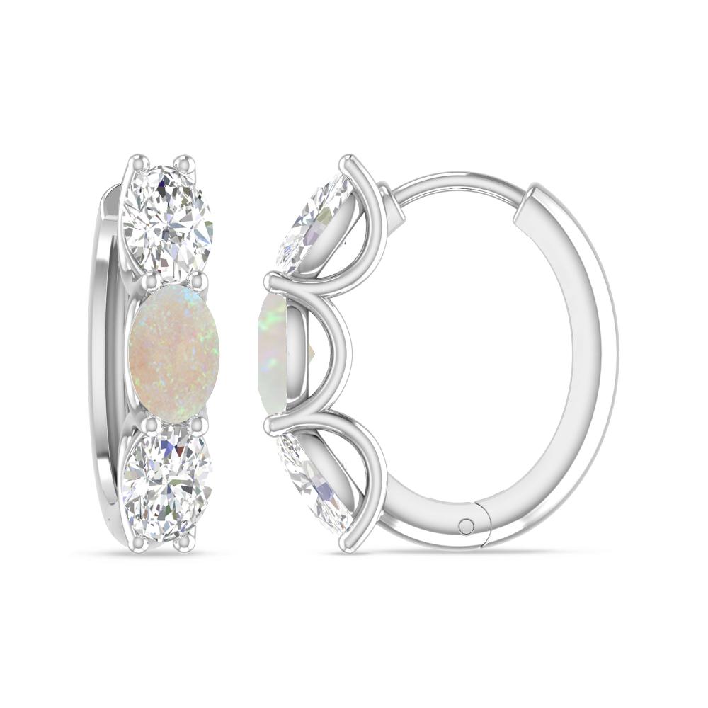 White Gold - Opal